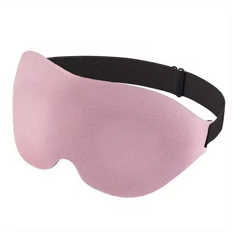 Eye Mask for Sleeping 3D Contoured Cup Blindfold Concave Molded Night Sleep Mask Block Out Light with Women Men with Earplugs