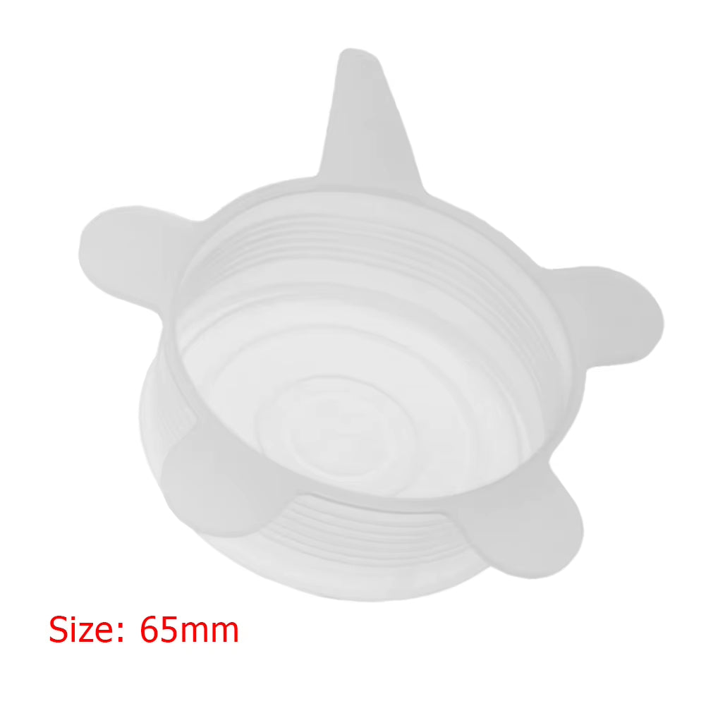 Heat Resistant Reusable Stretch Silicone Lids Universal Food Wrap Bowl Pot Pan Cover Cookware Lids Kitchen Refrigerator Cooking