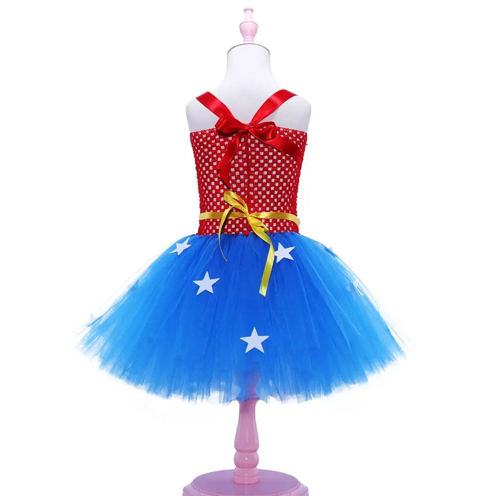 Wonder Woman Costume Kids Superhero Costume Girls Halloween Costume for Kids